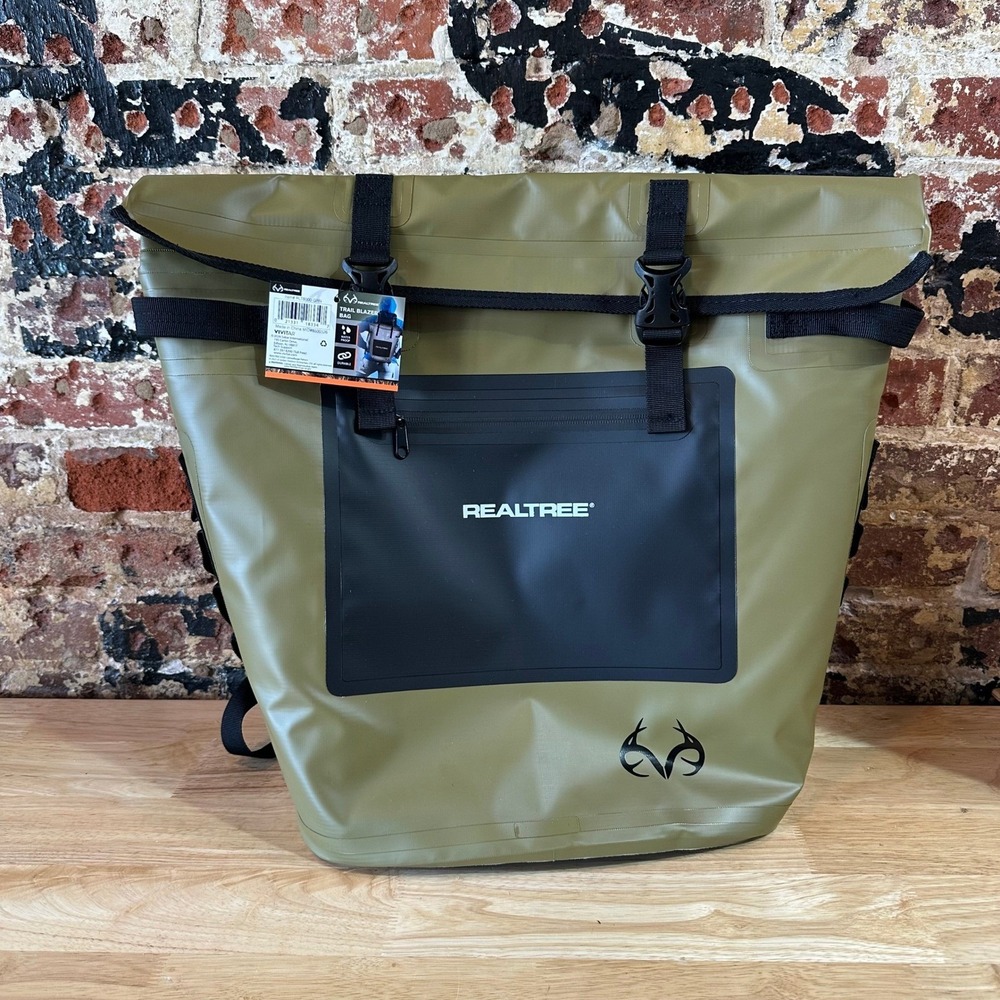 Realtree Trail Blazer Backpack Cooler Bag Green Insulated NEW